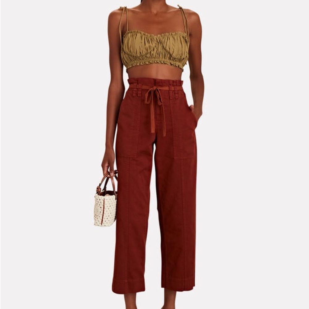 ALC Augusta Belted Paperbag‎ Cargo Pants Size 6